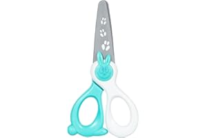 Maped - Tijeras Escolares - Kidi Cut 12 cm - Tijeras Infantiles - A Partir de 2 Años - No Conducen la Electricidad - No Cortan la Piel ni el Cabello - Diseño Lúdico