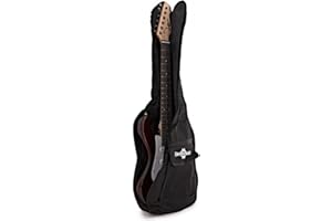 gear4music Value Guitare Electrique Bag pour Guitares électriques de Taille 3/4