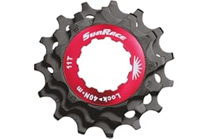 SunRace Kit 11V GHIERA+3 PIGNONI Black