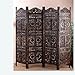 Artesia Handcrafted 4 Panel Premium Quality Wooden Room Partition / Wooden Room Divider / Wooden Screen / Wooden Room Seperator RS.7072.00