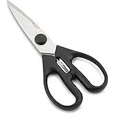 ARCOS Kitchen Scissors Stainless Steel 195 mm | 154g scissors with ergonomic POM POM handle and smooth edge with elegant hand