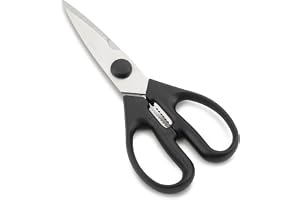 Arcos Prochef Series kökssax – 195 mm blad i rostfritt stål – svart polypropylenhandtag
