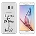 Produktbild Samsung Galaxy S7 Hülle von licaso® aus TPU schützt Dein S7 5,1" I Scream for Ice Cream Hustle Eis-Creme Hustle Hard Muster Schutz-Hülle Cover Case transparent klare Schutzhülle galaxyS7 Tasche Silikon Style (Samsung Galaxy S7, I scream for Ice Cream Hustle)
