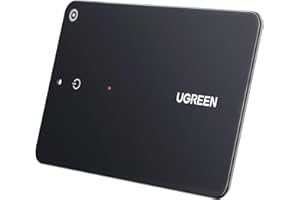 UGREEN FineTrack Slim Smart Finder Tag Traqueur Bluetooth Wallet Tracker Localisateur Objets Ultra Fin 1.7mm Étanche IP68 Compatible avec Find My (iOS Uniquement) pour Portefeuille Clés Bagages Valise