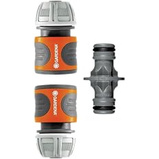 Gardena Coupling Kit: Hose Coupling for Hose Extension 13 mm (1/2 inch) and 15 mm (5/8 inch), Even at High Water Pressure, Easy Installation (18283-20) - View 8