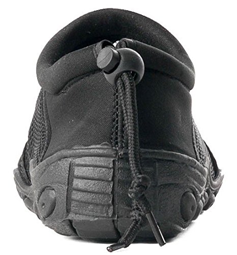 BECO Surfschuhe Bade Schuhe Herren Sneaker Aqua Beachschuhe schwarz Gr 46 - 2