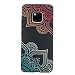 Produktbild Everainy Huawei Mate 20 Pro Hülle Silikon Bumper Gummi Neu Cover Hüllen Kompatibel für Huawei Mate 20 Pro Handyhülle Stoßfest TPU Stoßstange Schwarz Schutzhülle (Blume)
