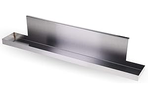 BROIL KING DEUTSCHLAND GMBH Santos Fettschiene für Broil King Gasgrills - geeignet für BK Gem, Royal & Monarch - Fettleiste - Abtropfblech - Länge: 53 cm - Edelstahl