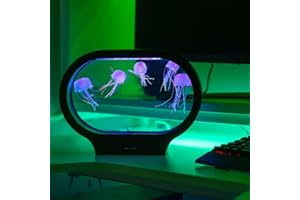 ValueLights | Kids Bedroom Jellyfish Lamp Bedside Mood Lighting | Mood Lights, Home Décor & Improvement Essential | Colour Changing