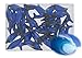 Box of 24 oil bath pearls - dolphin shaped - fragrance sea water