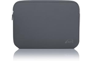 AIPIE Housses pour MacBook 13 Pouces MacBook Air Pro M1 M2, Surface Pro Sac Pochette de Protection Sacoche Ordinateur Portable Compatible avec Macbook Pro 13,3 Pouces PC Apple (32x23x2,5cm, Gris)