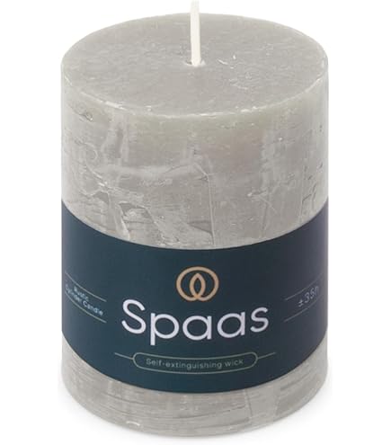 F&F Home Large Unfragranced Pillar Candle - Ivory - Groceries - View #8