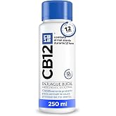 CB12 Halitosis Mouthwash - Fights Bad Breath for 12 Hours - Mouthwash Mint Flavor and Alcohol Free - Scientifically Proven -