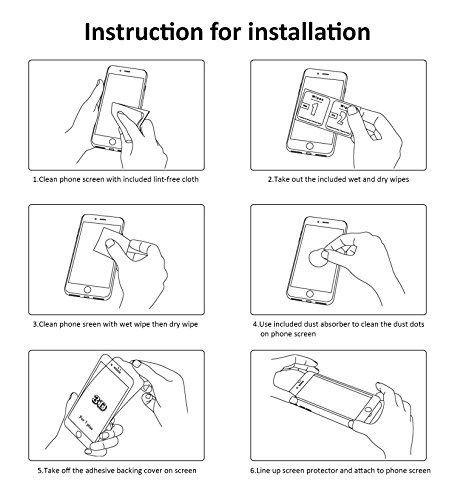 SENDIS Protector de Pantalla para iPhone 7 Cobertura Completa Cristal Templado color negro reviews SENDIS Protector de Pantalla para iPhone 7 Cobertura Completa Cristal Templado color negro