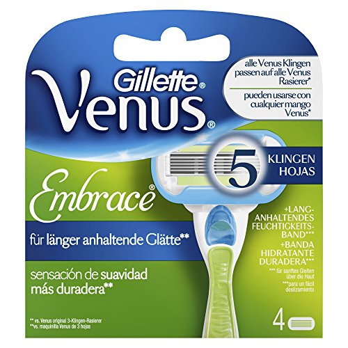 Gillette Venus Embrace Rasierklingen, 4 Stück
