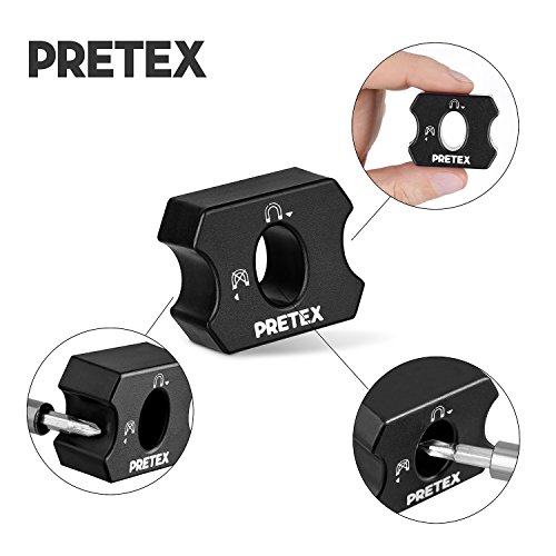 PRETEX Universal Magnetisier- und Entmagnetisier-Werkzeug für Schraubendreher, Bits und Werkzeugspitzen | 2 Jahre Zufriedenheitsgarantie | Magnetisier-Gerät, Magnetisierer, Entmagnetisierer, Entmagnetisiergerät, Demagnetisierer, Magnetizer, Demagnetizer - 2