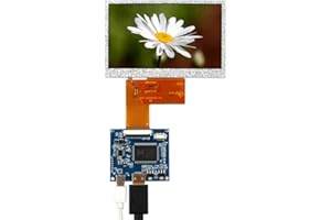 VSDISPLAY 4,3 cala VS043T-006A 800x480 1000nit IPS ekran LCD i mini HD-MI płyta kontrolera TTL 40-pinowa