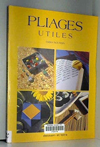 couverture de : Pliages utiles