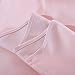 Ponydance Solid Thermal Insulated Readymade Top Tape Room Darkening Curtains for Nursery, 46" x 54" (2 panels,Baby Pink)