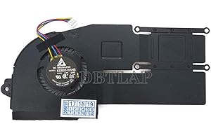 DBTLAP wentylator kompatybilny z ASUS X201E X202E Q200E X201EP X201EV Laptop Heatsink CPU Cooler wentylator chłodzący
