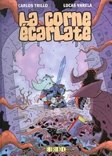 jaquette livre La corne écarlate