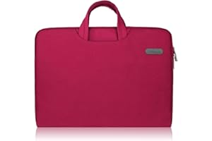 Arvok Wodoodporna płócienna torba na laptopa z uchwytem i kieszenią na zamek błyskawiczny, torba na laptopa/tablet Ultrabook