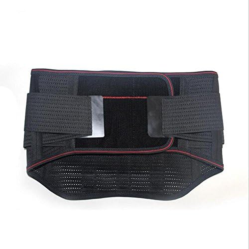 SHUAIGUO Movable self-heating therapy supports adjustable pain waist support Belt, black, l