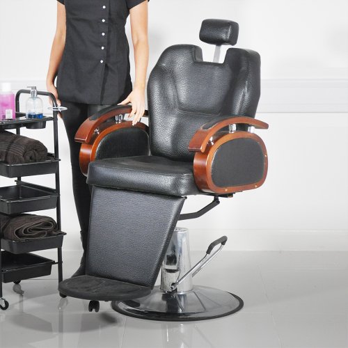 Traditional Swivel Barbers Chair