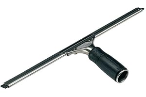 Unger Fensterreiniger S-Wischer Hard (45 cm, Fensterabzieher, Harter Wischergummi, ideal für warme Temperaturen) SE45H