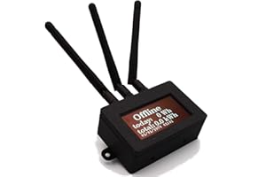 DIAMEX DX-DTU-DUO MAX für HM/HMS/HMT-Serie mit Antennen und großem OLED-Display 2,42 mit OpenDTU