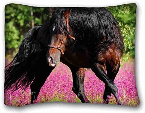 Custom Cotton &amp; Polyester Soft Animal Pillowcase Standard Size 20"X26" Design Pillow Case Cover suitable for Twin-bed