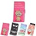 Produktbild ikracase Slide Motiv Hülle für ZTE Blade A530 Smartphone Handytasche Handyhülle Schutzhülle Tasche Case Cover Etui Design 1 - Katze