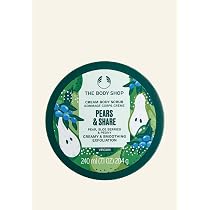 The Body Shop PEARS & SHARE Cream Body Scrub 240ml : Amazon.co.uk