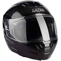 Lazer, taglia L. Monaco Evo, Casco modulare in puro carbonio, nero