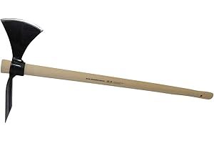 Wiedehopf - Zappa con lama larga, robusta forgiata con manico in frassino da 105 cm di SHW-FIRE