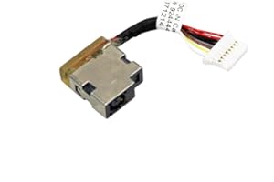 Gintai DC In Power Jack DC Dock DC Port Socket Charging Port Cable for HP Proboo 430 440 445 445R 450 470 G6, 430 435 440 445 450 455 470 475 G7 924444-T30 924444-F30 924444-S30 924444-Y30 5cm 8pin