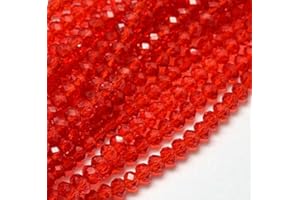 Perline in vetro di cristallo ceco sfaccettato, da 4/6/8/10 mm