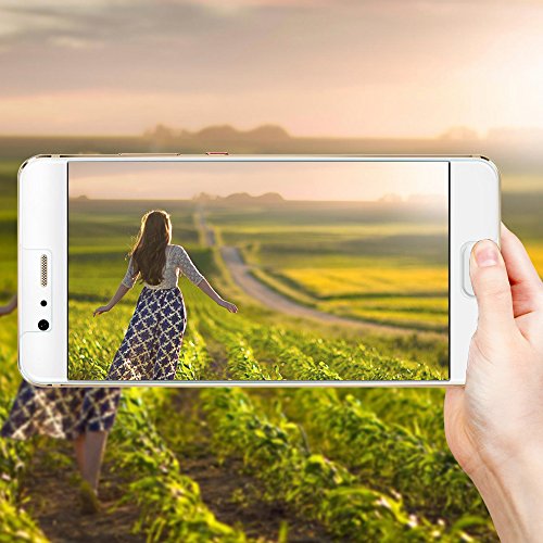 [2 Stück] Huawei P10 Plus Schutzfolie Panzerglas,Yica P10 Plus Folie[HD Klare, Blasenfreie] Displayschutzfolie Displayschutz Screen Protector Für Huawei P10 Plus - 5