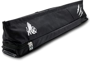 KONLLEN 3x4 4x5 Custodia per Stecche da Biliardo in Tessuto Oxford ad Alta capacità Borsa per Stecche da Biliardo