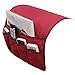 Produktbild IPENNY Couch Sofa Armlehne Organizer Stuhl TV Fernbedienung Halterung Bett Storage Tasche für Handy Tablet Notizblock Buch Zeitschriften DVD, Tränke Snacks Halter Tasche Red (5 Pockets)
