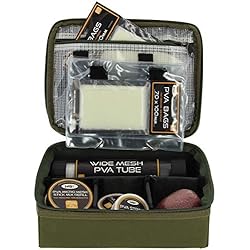 NGT Unisex Fla pvabag PVA pesca Rig bolsa de almacenamiento (070), verde, 27 x 20 x 9 cm