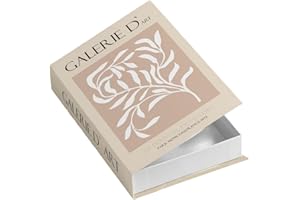 Zilimontt Decorative Fake Book Storage Box with Compartment for Home or Office Décor, Faux Book Design for Bookshelves, Desks and Coffee Tables(805-2A51)