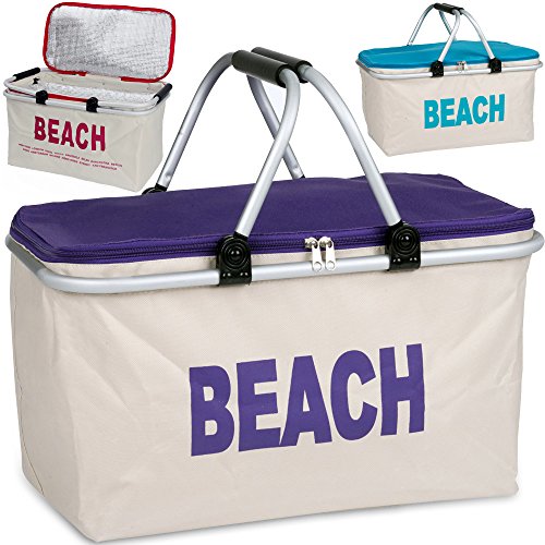 Kühltaschen Kühlbox Isolierbox Isoliertasche Einkaufstasche Campingtasche Farbwahl 35 Liter