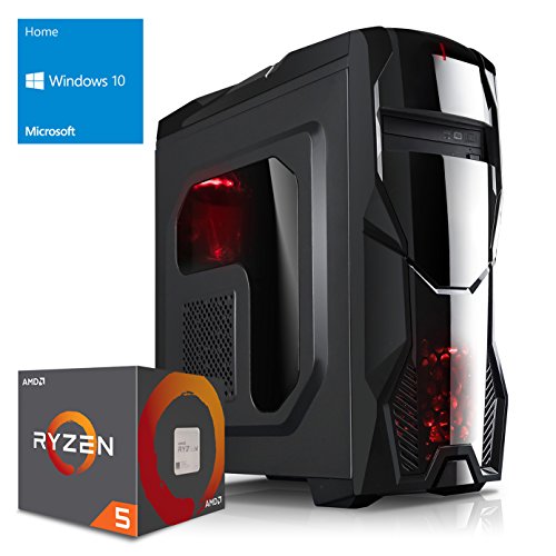 Online Gamer PC - AMD Ryzen5 2400G Quadcore bis 3.9GHz Turbo | AMD Vega 11 Grafik | 16GB DDR4 | 240GB SSD + 1TB HDD (DVD, Sound, LAN) Win10 Gaming Computer Online Gamer PC - AMD Ryzen5 2400G Quadcore bis 3.9GHz Turbo | AMD Vega 11 Grafik | 16GB DDR4 | 240GB SSD + 1TB HDD (DVD, Sound, LAN) Win10 Gaming Computer