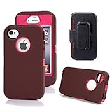 iphone 4s t-mobile simlock entfernen Defender Series Schutzhülle mit integrierter Displayschutzfolie und Gürtelclip.
