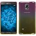 Produktbild PhoneNatic Case für Samsung Galaxy Note 4 Hülle Silikon Design:01 Ombrè Cover Galaxy Note 4 Tasche + 2 Schutzfolien
