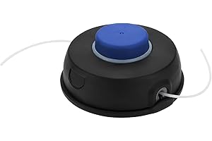 LT Easiyl M12 x 1,75 mm - Cabezal de corte de hilo de nailon desmontable de plástico compatible con Husqvarna 135R 143R 153R 236R 241R 243R 253R