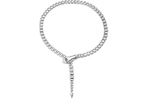 JewelryWe Collana Serpente Girocollo da Donna: Collana Vintage Classico Regolabile Choker in Acciaio Inossidabile Holloween Accessori da Donna