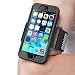 Produktbild iPhone 6s Plus hülle, Case Schützhülle, SUPCASE Apple iPhone 6/6s Plus Armband 5.5 Case Schützhülle Easy Fitting Sport Running Einfaches Anbringen für Sport Laufsport Armbinde mit Premium Flexible Hülle Combo für iPhone 6/6s Plus (schwarz)