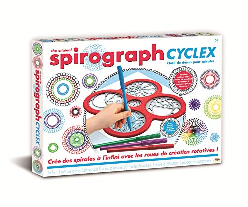 SPIROGRAPH - CYCLEX - outil de dessin avec pochoirs intégrés